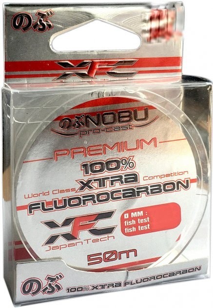 

Флюорокарбон Lineaeffe FF NOBU XFC 0.185мм 50м. FishTest-3,35кг (прозрач.)