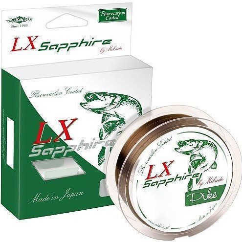 

Леска Mikado Lx Sapphire Pike 150м 0,36мм 16,2кг (оливковый)