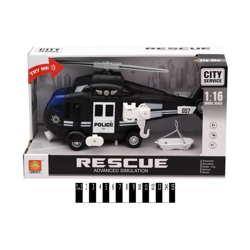 

Вертолет «Полиция» с музыкой и световыми эффектами WY750C A-Toys (WY750C)