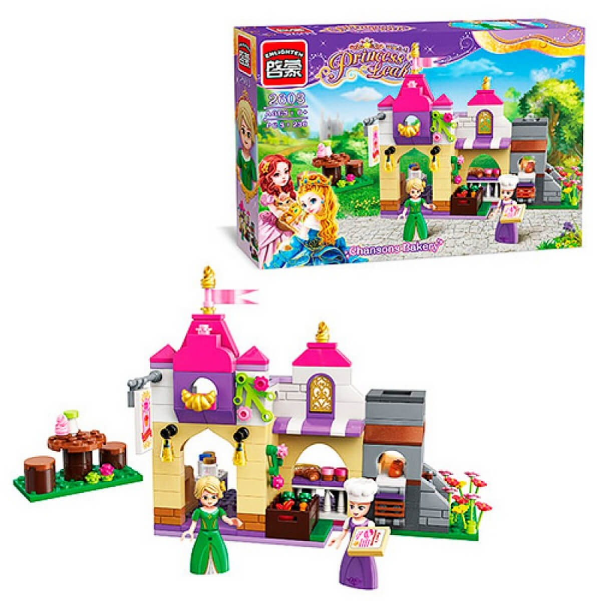 

Конструктор «Кондитерская» 236 дет Brick / Enlighten (2603)