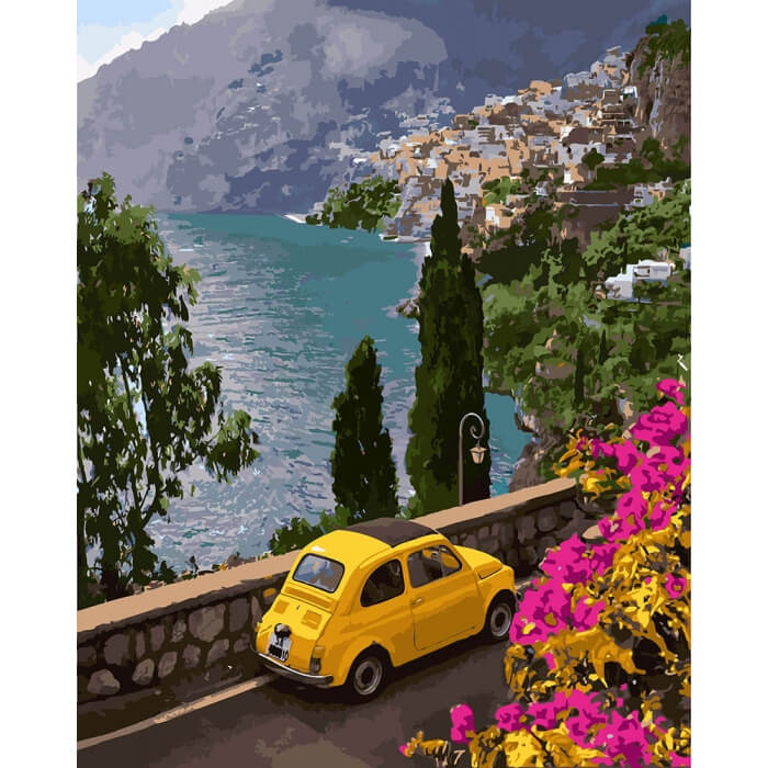 

Картина по номерам «Поездка к морю» Идейка 40-50 см КНО2739 Идейка (КНО2739)