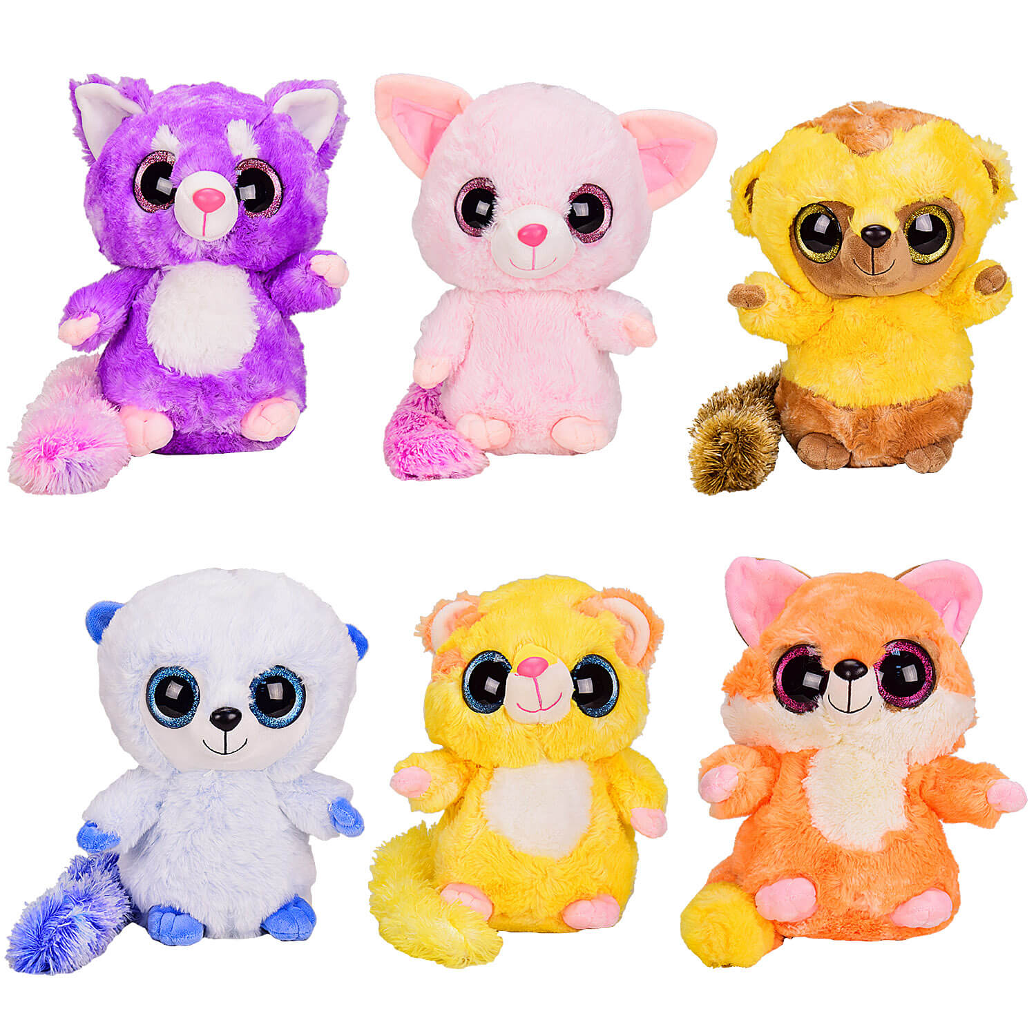 

Мягкая игрушка «Глазастик» 6 видов YH1142 A-Toys (YH1142)
