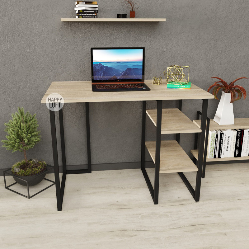 

Компьютерный стол LoftMLT S105 75x100x60 ЛДСП Дуб Сонома Трюфель 16мм (S105005)