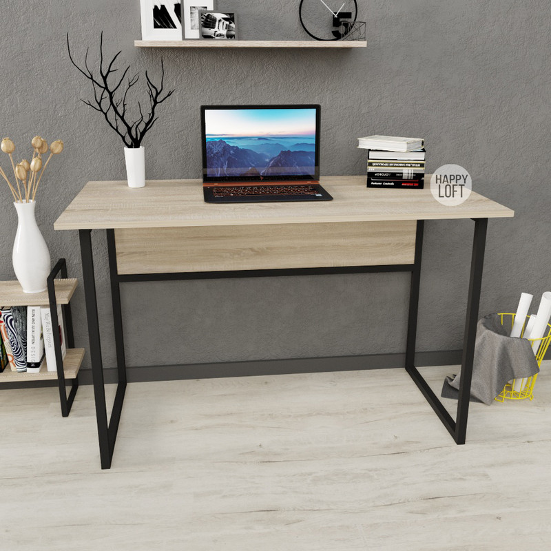 

Компьютерный стол LoftMLT S107 75x120x60 ЛДСП Дуб Сонома 16мм (S107001)