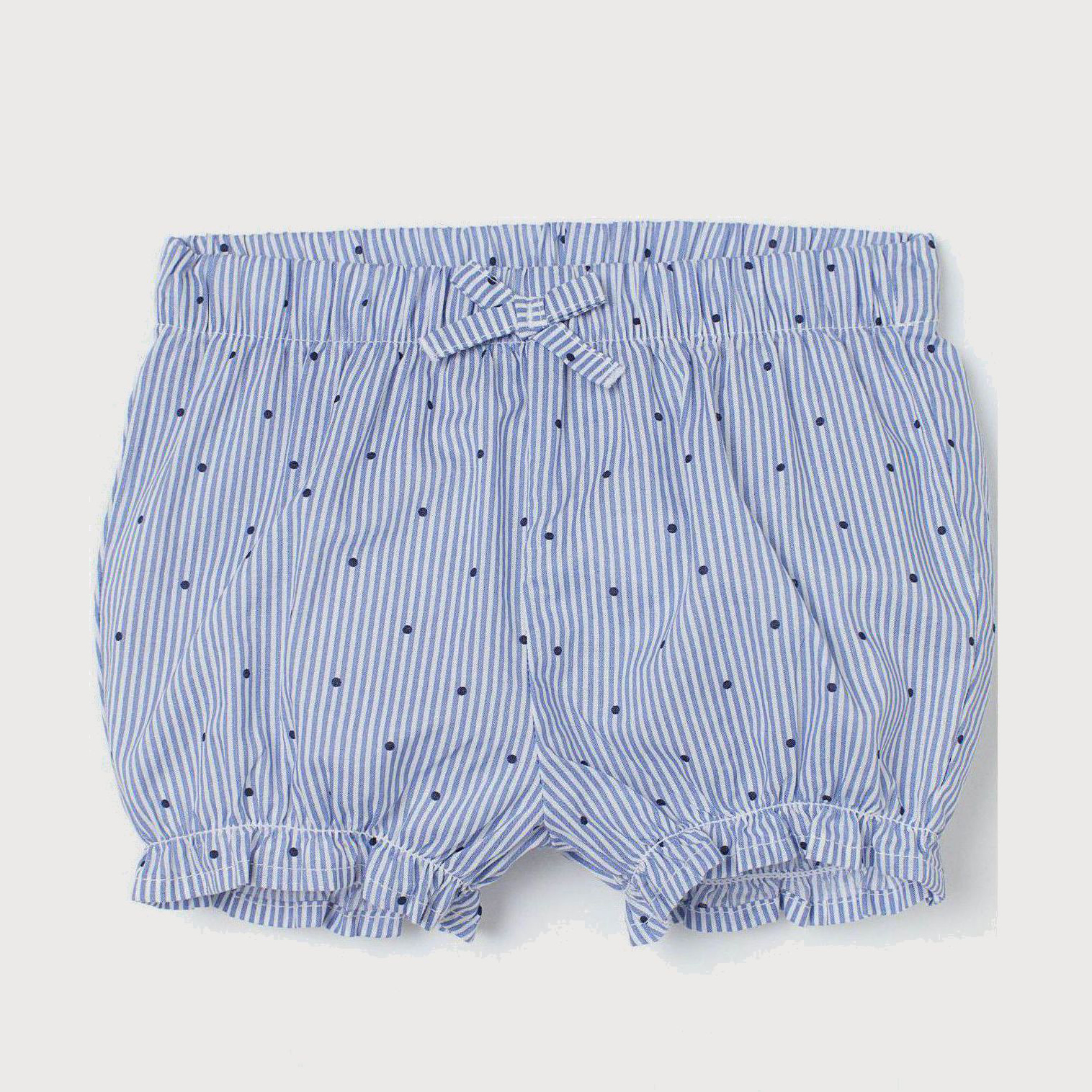 

Трусики H&M 2603-8099721 86 см Бело-голубые в полоску