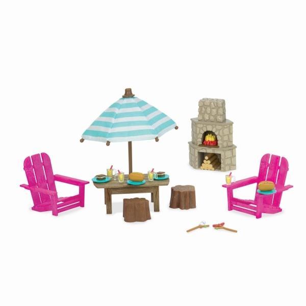 

Игровой набор Lil Woodzeez Тераса и камин (6170Z)