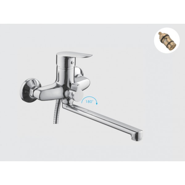 

Смеситель для ванны Frap H703 F22703-B