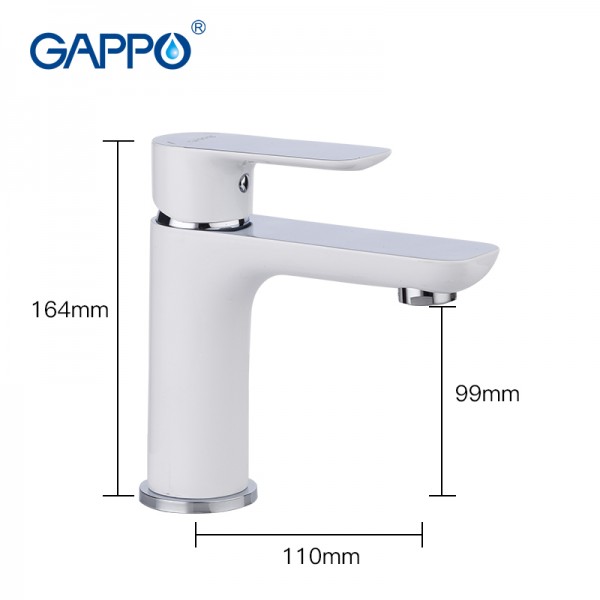 

Смеситель для умывальника Gappo Noar G1048