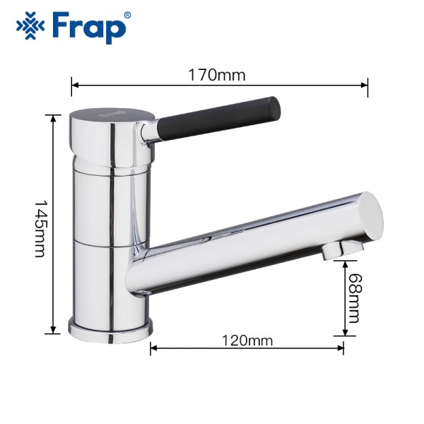 

Смеситель для умывальника Frap H44 F4544 латунный