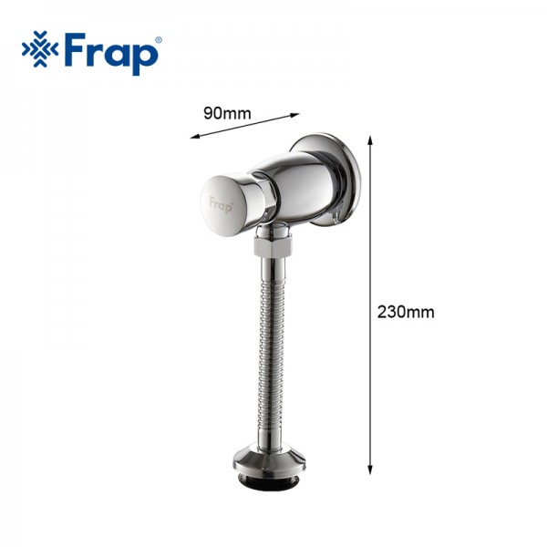 

Кран для писсуара нажимной Frap F7201 латунный