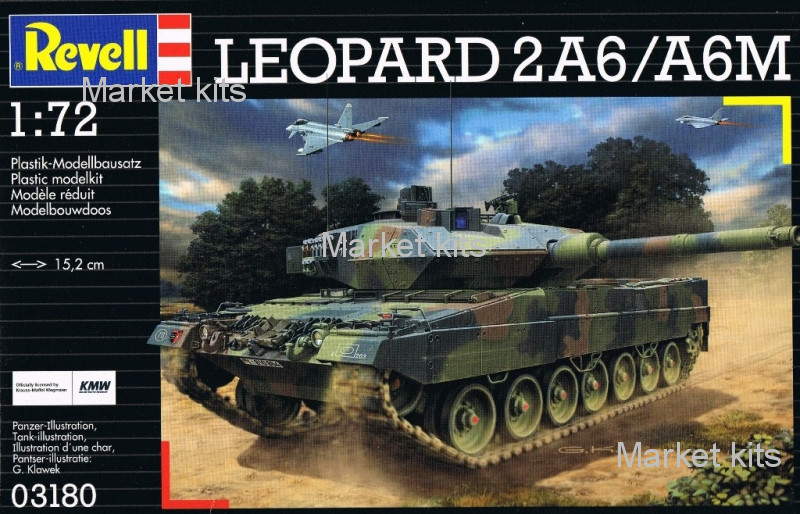 

Танк Leopard 2 A6M 1:72 Revell (RVL-03180)