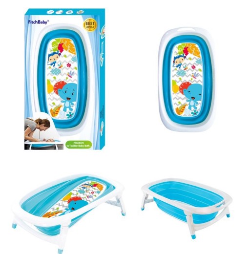 

Ванночка детская для купания ребенка Fitch Baby, голубая