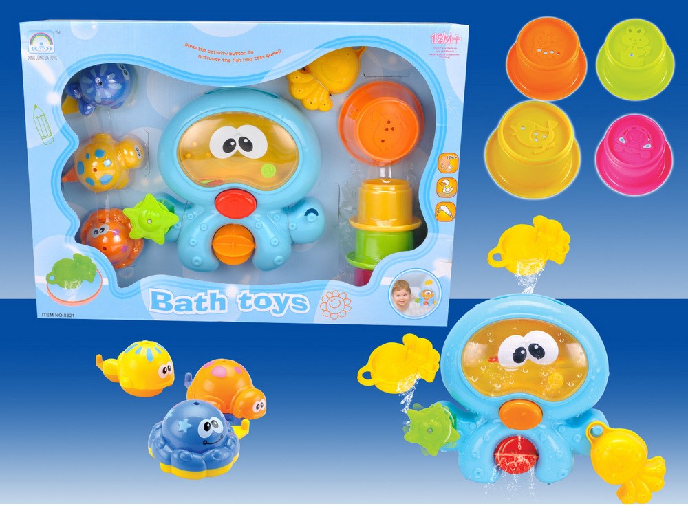 

Набор для ванной Baby Tilly 8821 осьминог