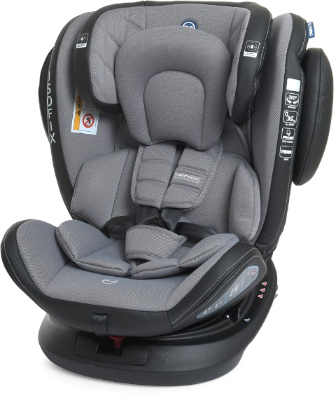 

Автокресло El Camino Evolution 360 Isofix ME 1045 0-36 кг Premium grey (ME 1045 EVO prem grey)