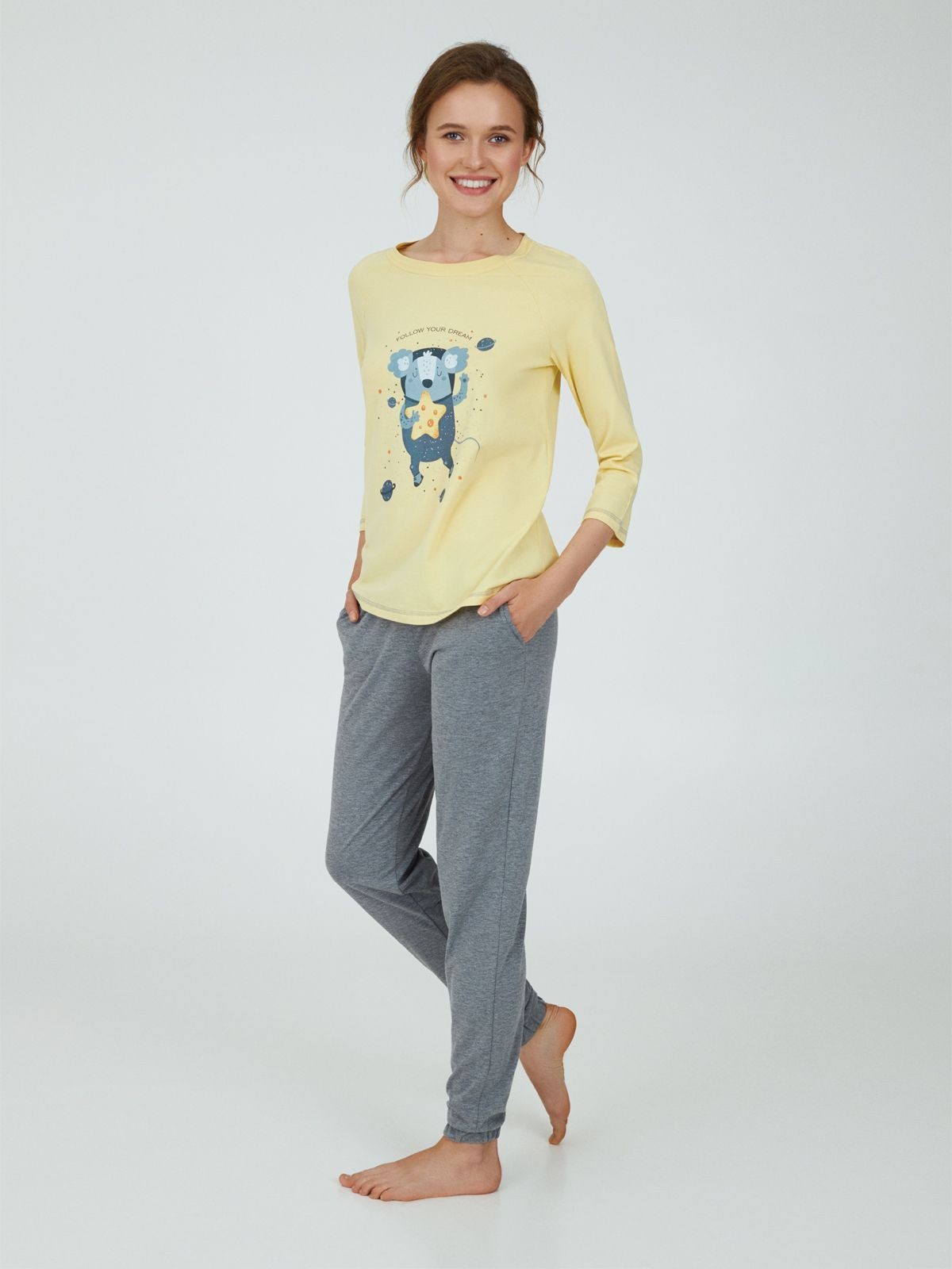 

Піжама жіноча ELLEN LPK 0981/01/01 KOALA S