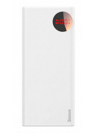 

УМБ Baseus Mulight Digital Display 18W (PD3.0+QC3.0) 20000 mAh White (PPALL-MY02)