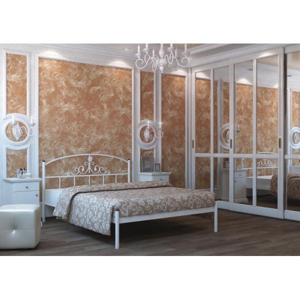 

Кровать Металл-дизайн Кассандра 180х190 белый