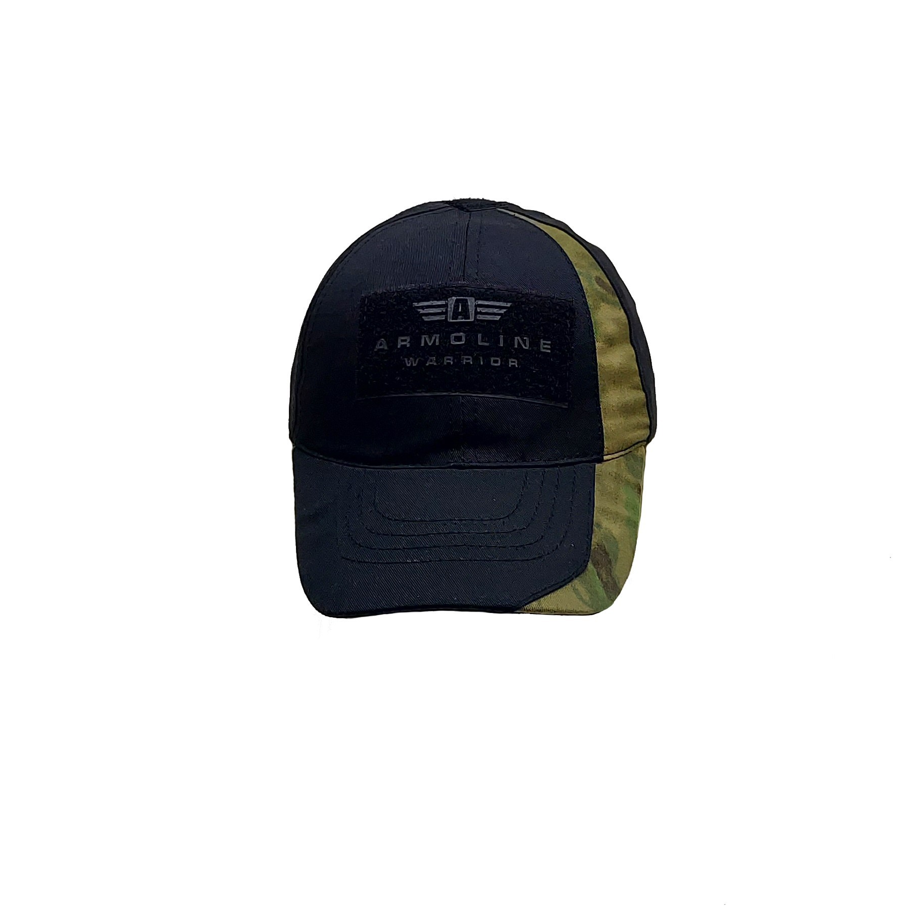 

Бейсболка WARRIOR BLACK & GREEN CAMO