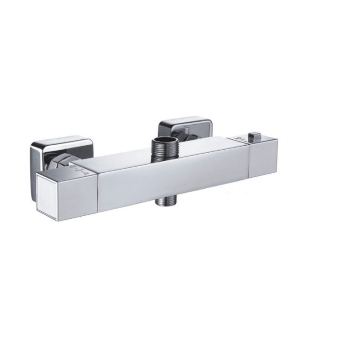 

Смеситель для душа MEXEN CUBE 3/4"+1/2" хром (77250-00)