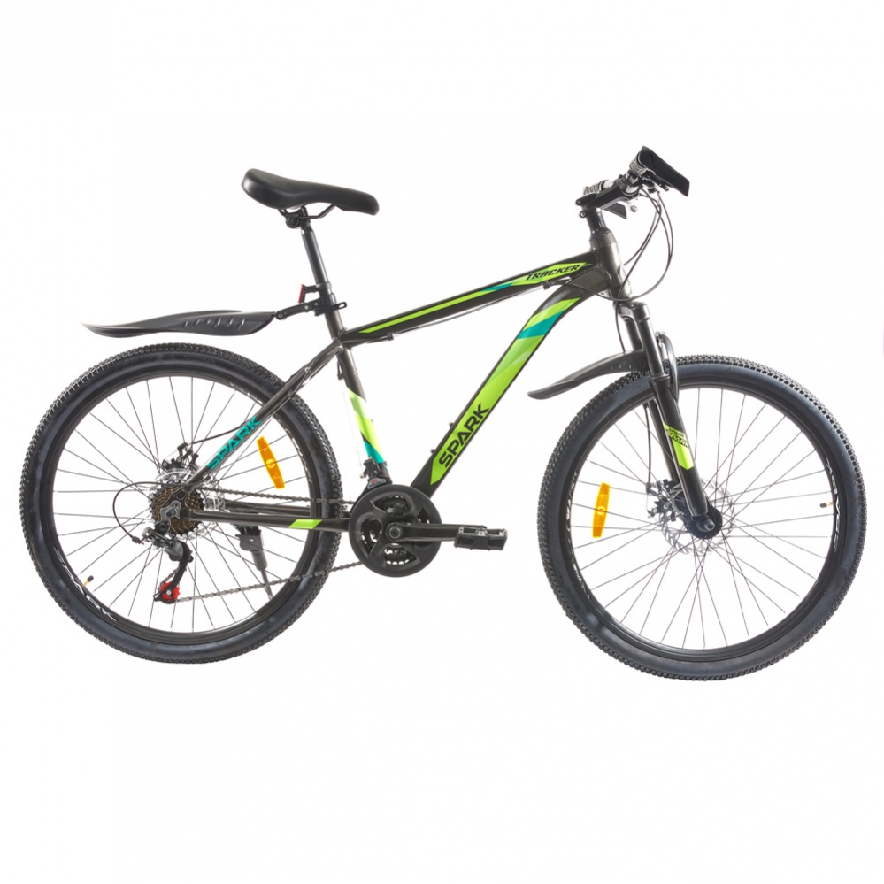 

Велосипед SPARK TRACKER 26" серо-зеленый