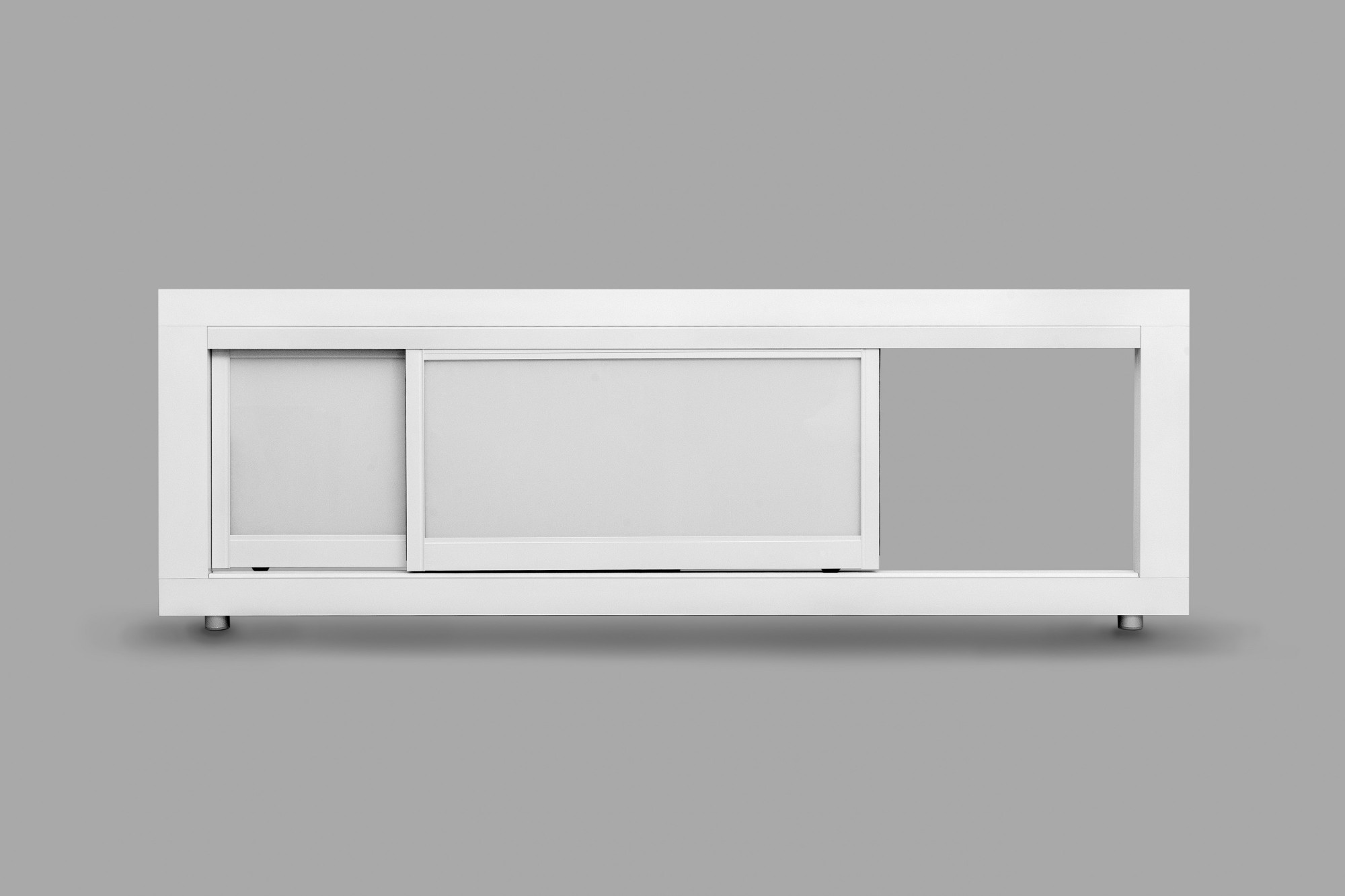 

Алюминиевая панель под ванну Лилея 140 раздвижная. Для ванны длиной 1,4 м. Белая Акварекс