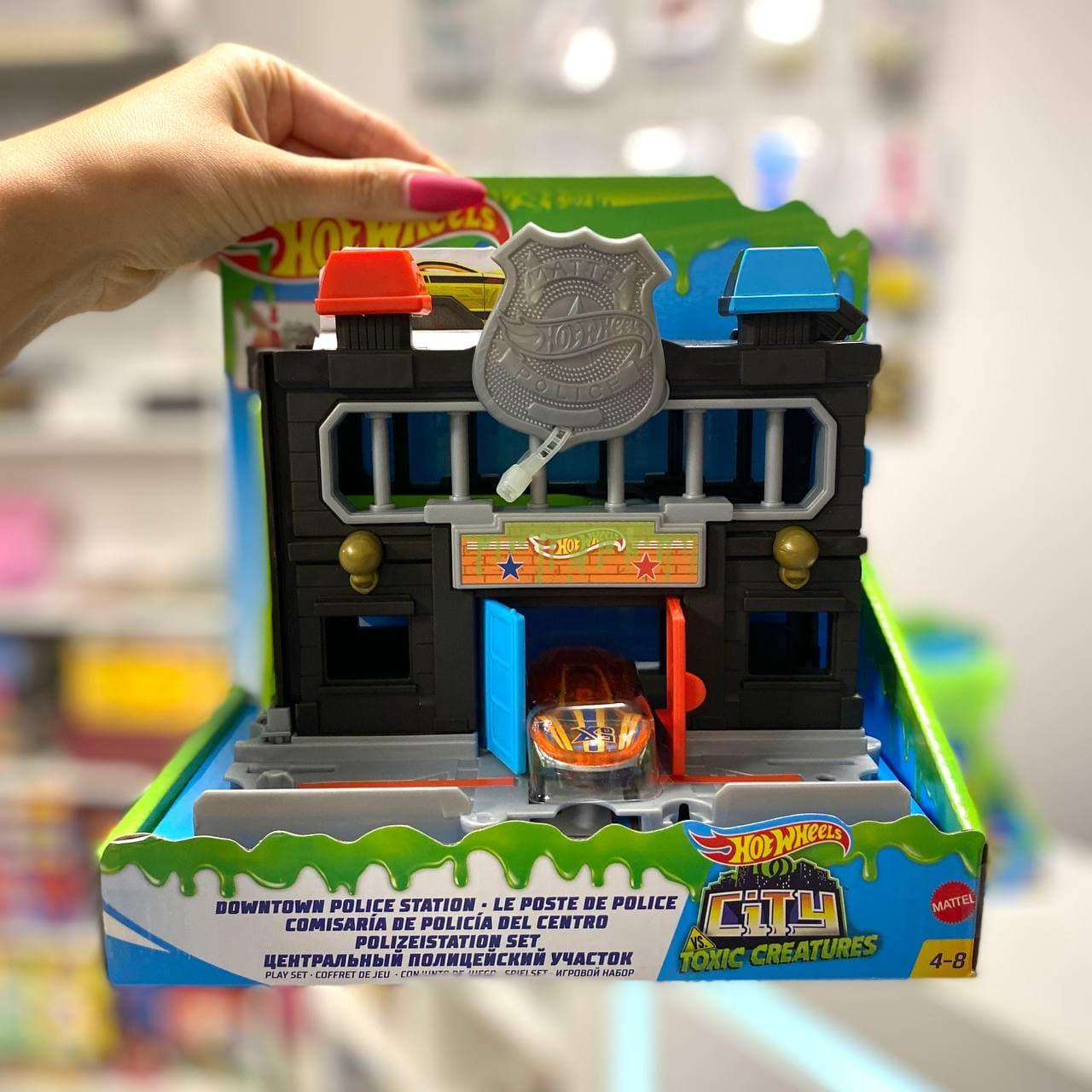 

Игровой набор Hot Wheels City Полицейский участок GVN72