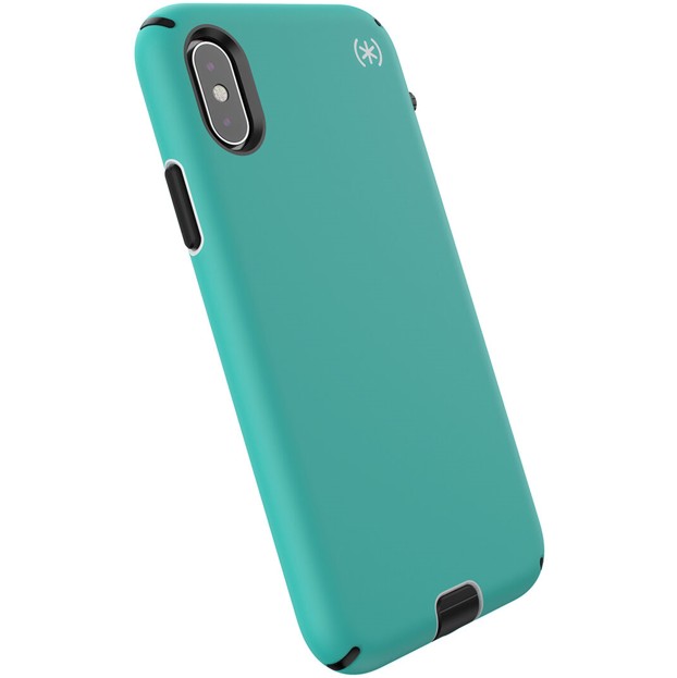 

​Антибактериальный противоударный чехол бампер Speck Presidio Sport Apple Iphone X Iphone Xs 5.8″ Jet Ski Teal/Dolphin Grey/Black