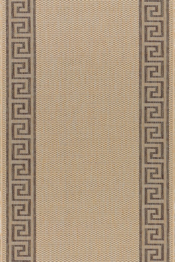 

Ковер Devos-Caby NATURA 20014 1.5 х 30 м Бежевый_natural/coffee Дорожка