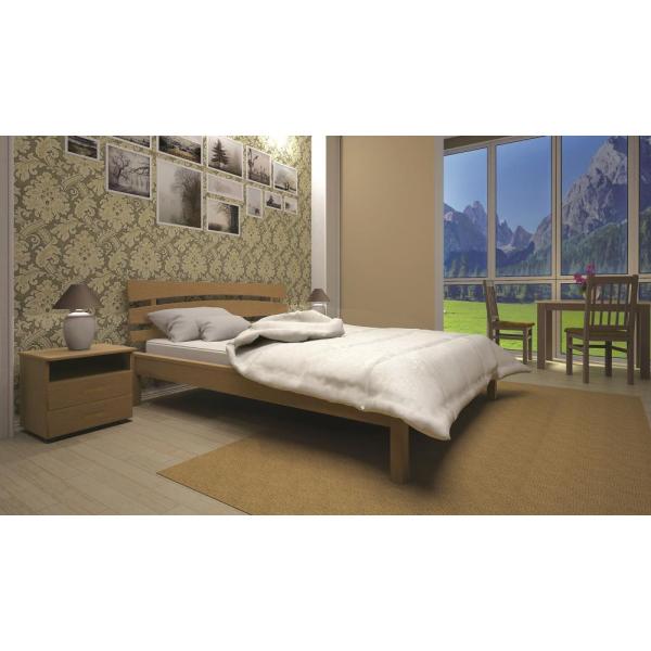 

Кровать ТИС ДОМИНО 3 180*200 бук Лак Орех