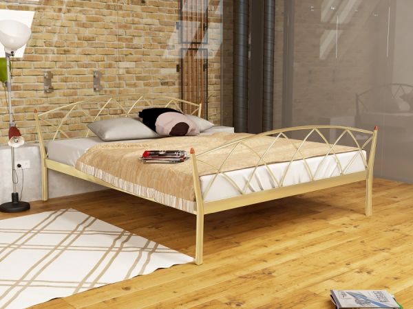 

Кровать Jasmine Elegance-2 Метакам Бежевый 160х200