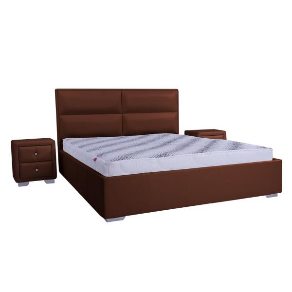 

Кровать со съемным чехлом Zevs-M Камалия (деревянный каркас) Boom 11 коричневая 140х200