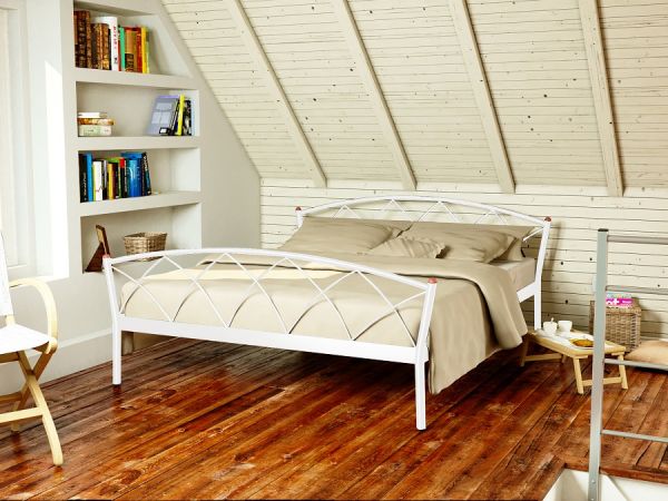

Кровать Jasmine-2 Метакам Белый 160х200