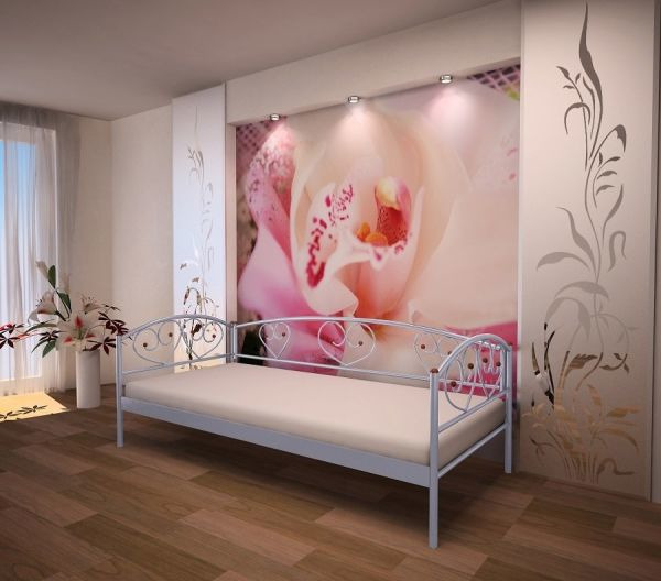 

Кровать Darina Lux Метакам Алюминий 120х190