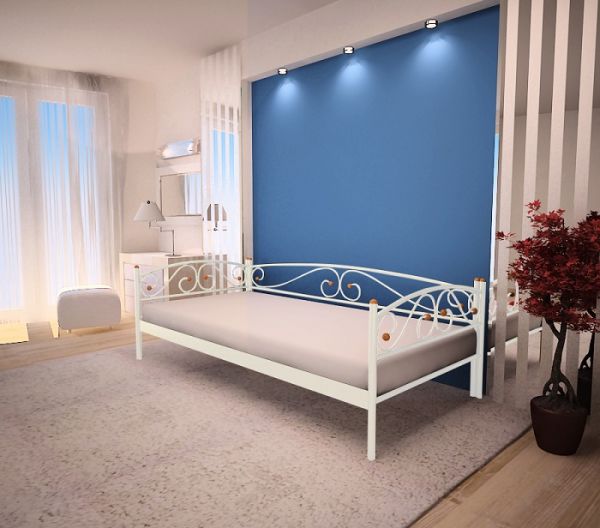 

Кровать Verona Lux Метакам Белый 90х200
