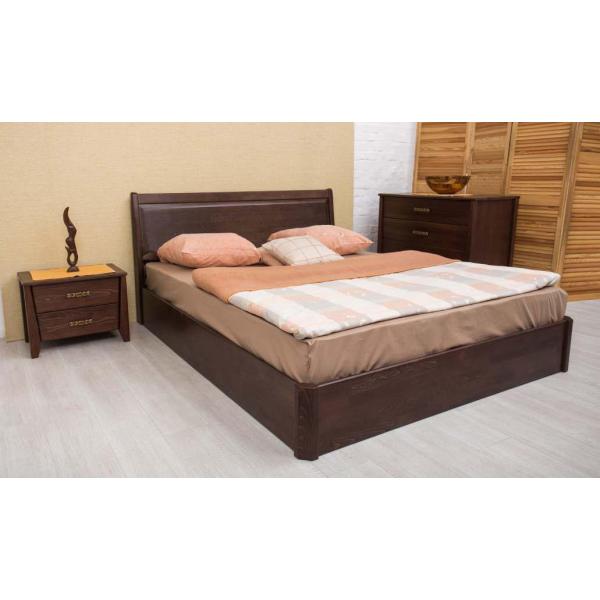 

Кровать Олимп Сити с механизмом с филенкой 160x200 Венге