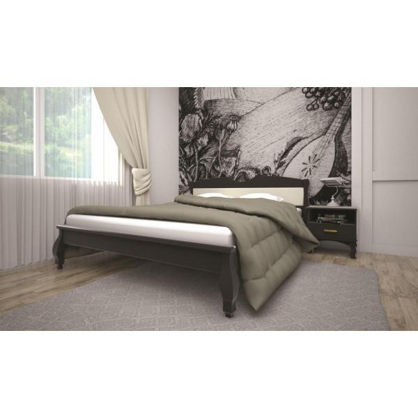 

Кровать ТИС КОРОНА 3 90*200 бук Лак Венге + Leroy 301
