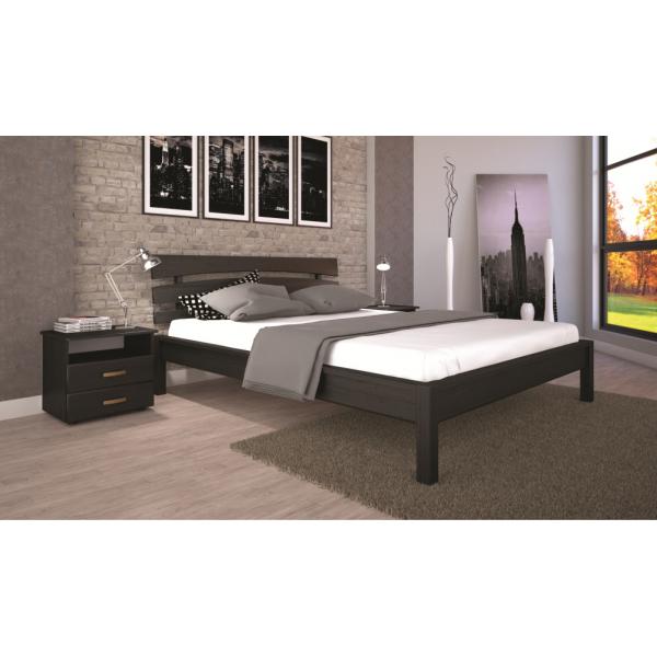 

Кровать ТИС ДОМИНО 3 90*200 дуб Лак Венге