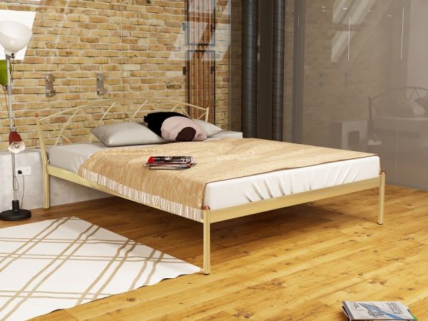 

Кровать Jasmine Elegance-1 Метакам Бежевый 90х200
