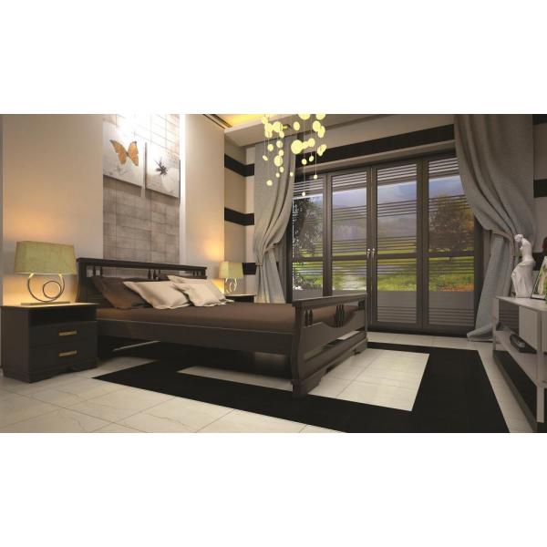 

Кровать ТИС АТЛАНТ 3 90*190 дуб Лак Венге