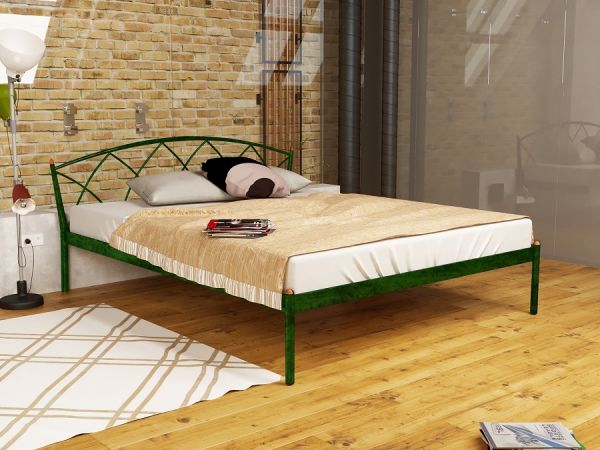 

Кровать Jasmine Elegance-1 Метакам Шагрень зеленая 180х200