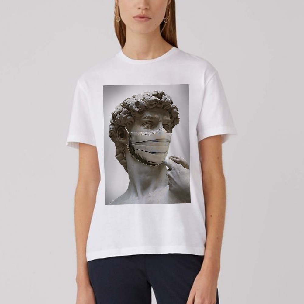 

Футболка Fanbolka Давид в маске XXXL Черная