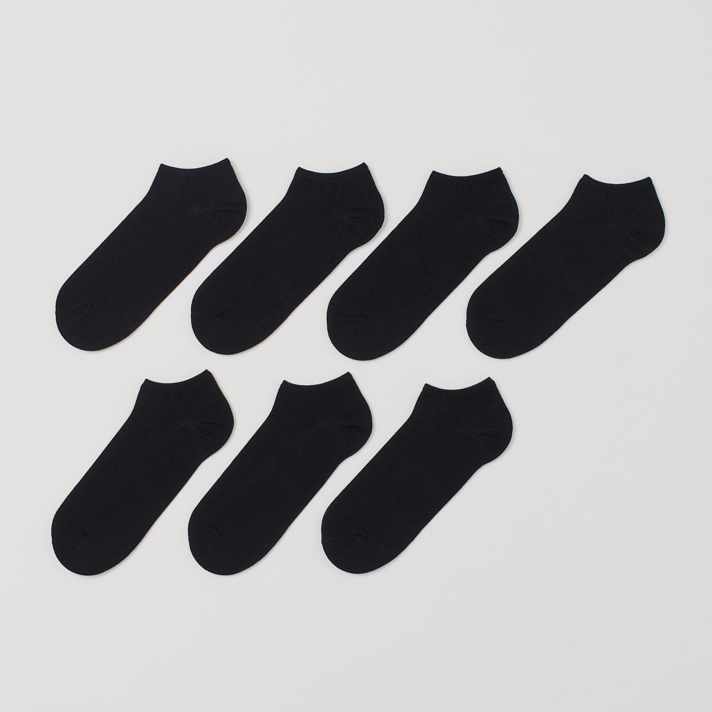 

Набор носков H&M 5753470sm 35-37 7 пар Черный