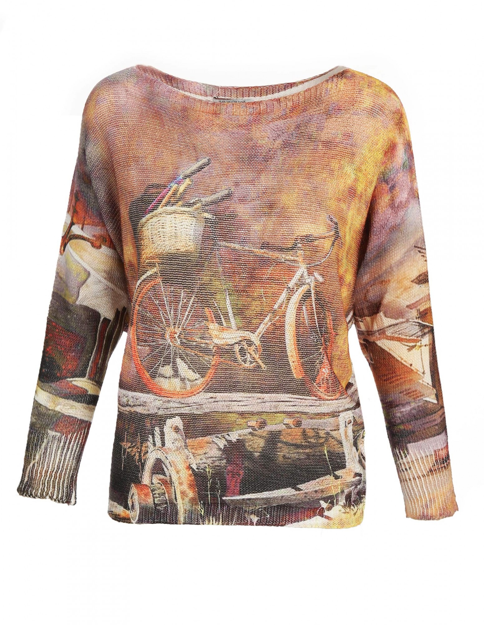 

Джемпер Unisono 225-9066C  Коричневый, Джемпер Unisono 225-9066C L Коричневый