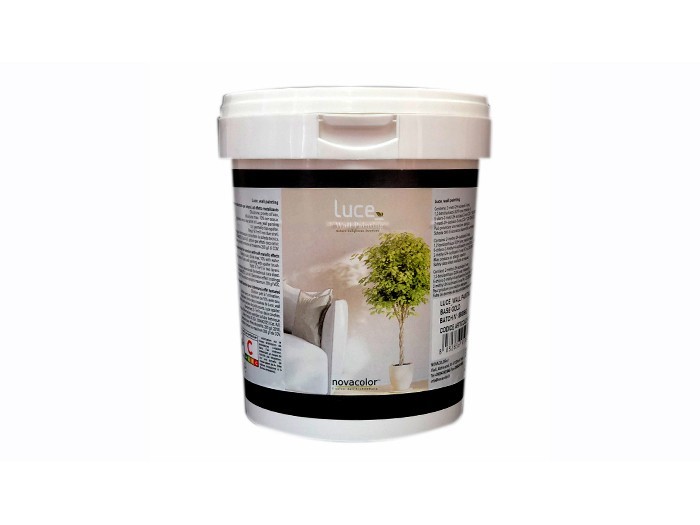 

Металлизированное текстурированное тонкослойное покрытие Novacolor Luce Wall Painting 4 л