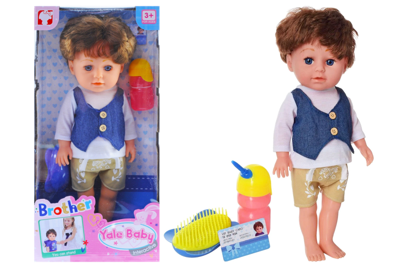 

Пупс функціональний A-Toys Yale baby "Старший Братик" 195*10*40 різнобарвний YL8899C