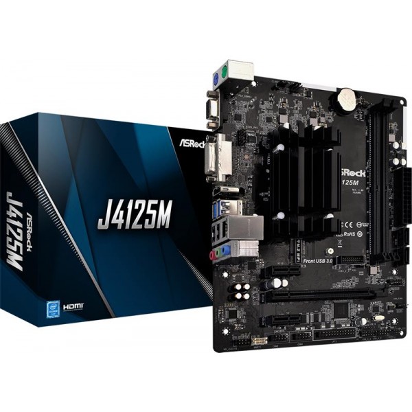 

ASRock J4125M Micro ATX