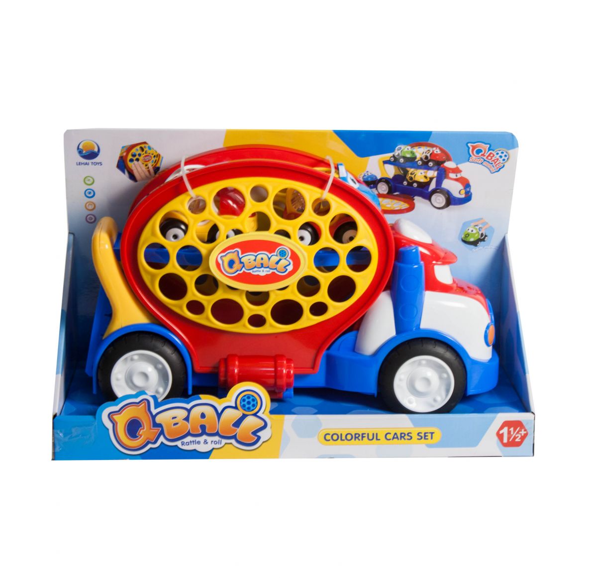 

Автовоз с машинками-погремушками Oball (HC224458) (55331)