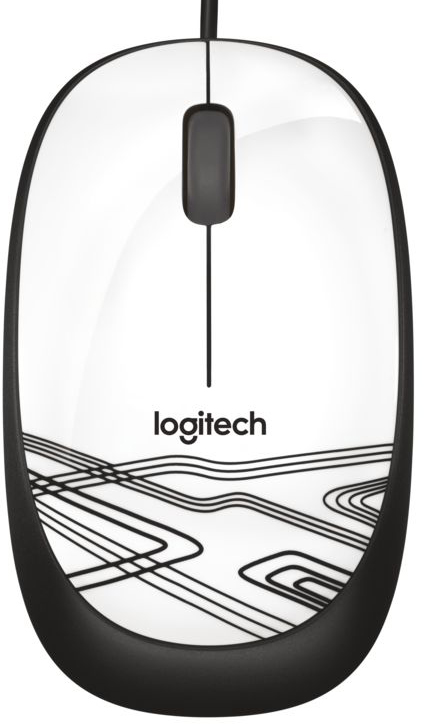 

Мышь Logitech M105 Corded Mouse USB White/Black (910-002944)