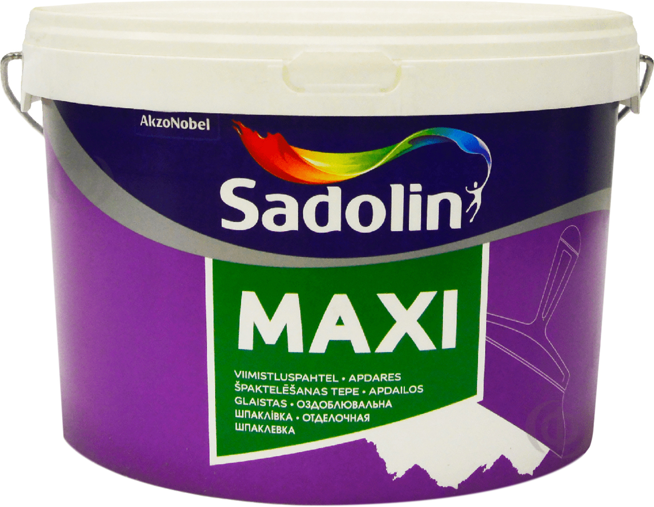 

Шпаклевка латексная Sadolin Maxi для стен и потолка 2.5 л Белая (5072821)