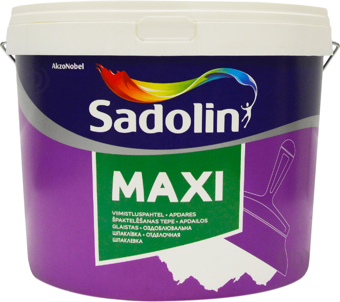 

Шпаклевка латексная Sadolin Maxi для стен и потолка 10 л Белая (5072820)
